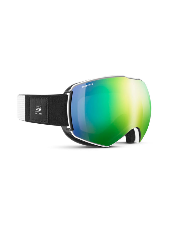 Gogle narciarskie JULBO Lightyear biały fotochtom Cat 1-3 High Contrast - XL - Adventure Sports
