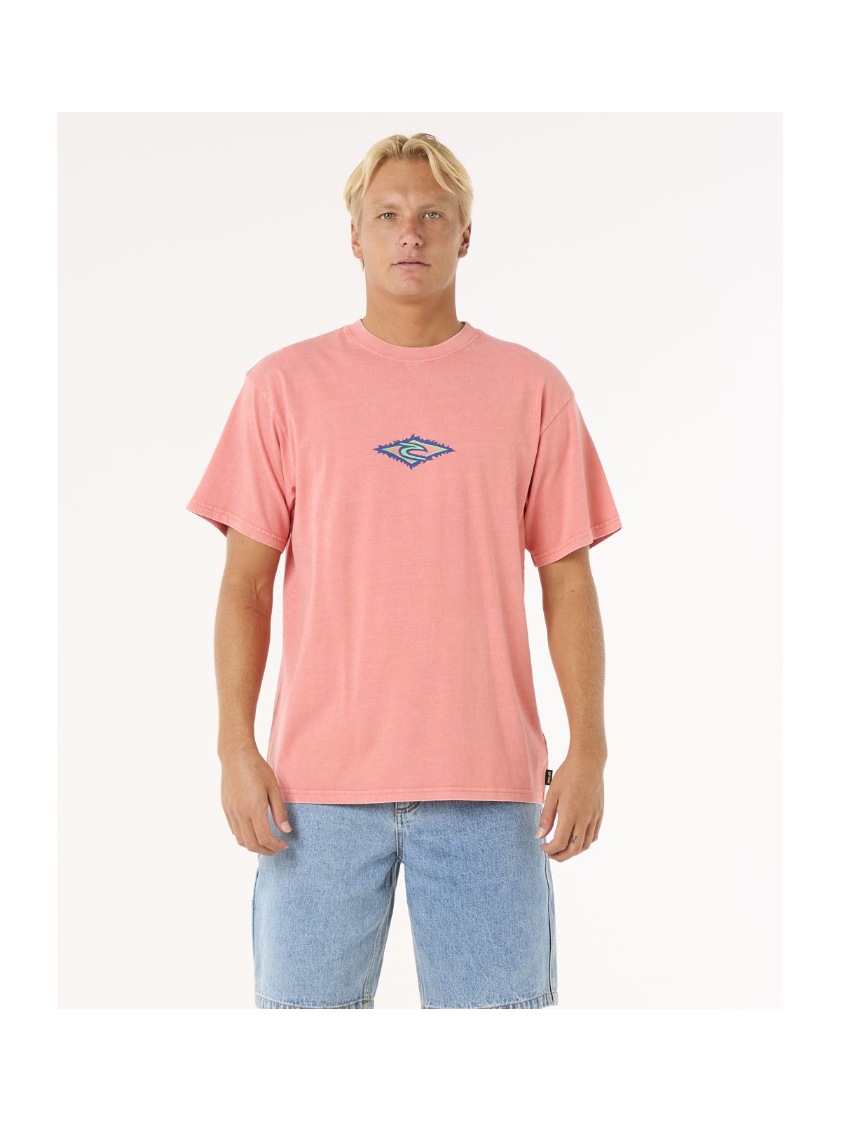Koszulka RIP CURL Raw Energy Sloth Tee różowy