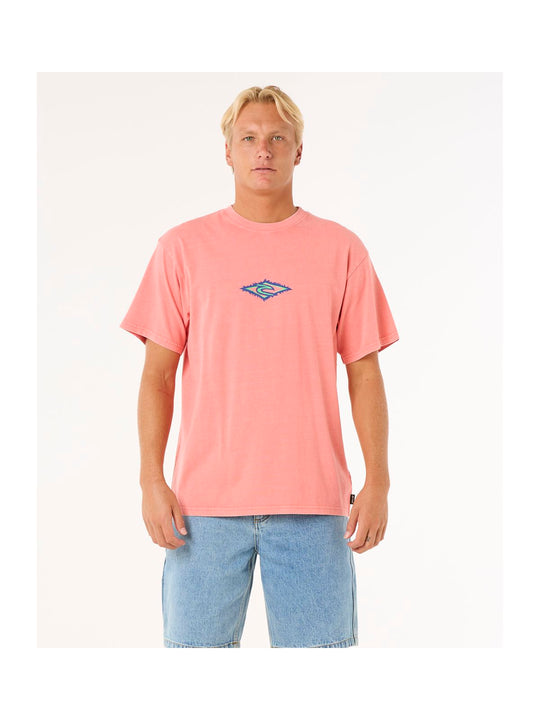 Koszulka RIP CURL Raw Energy Sloth Tee różowy
