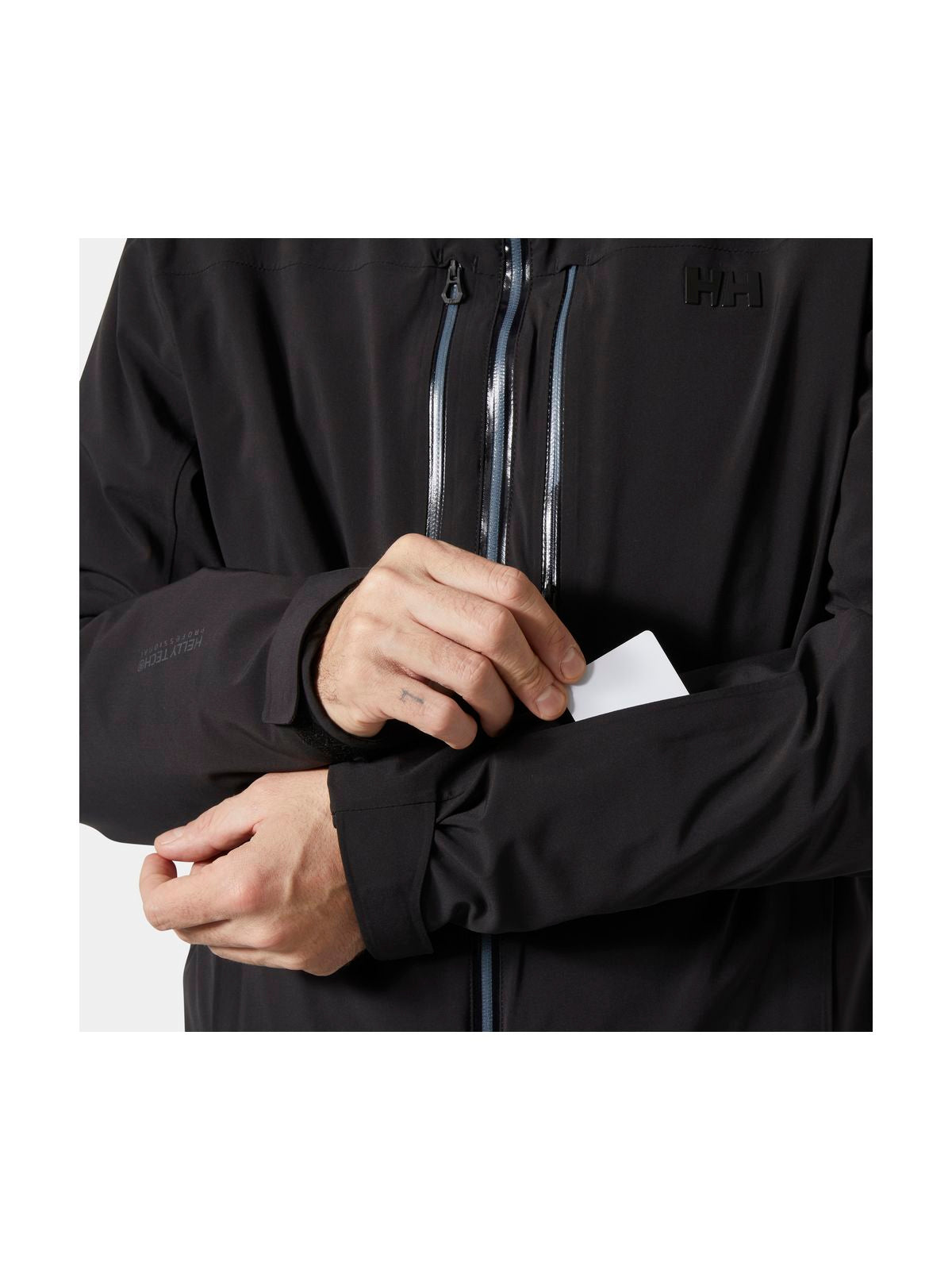Kurtka narciarska męska HELLY HANSEN ALPHA LIFALOFT JACKET czarna