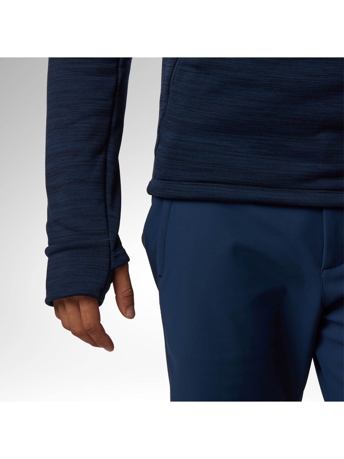 Bluza męska ROSSIGNOL M Premium Half Zip Fleece niebieska