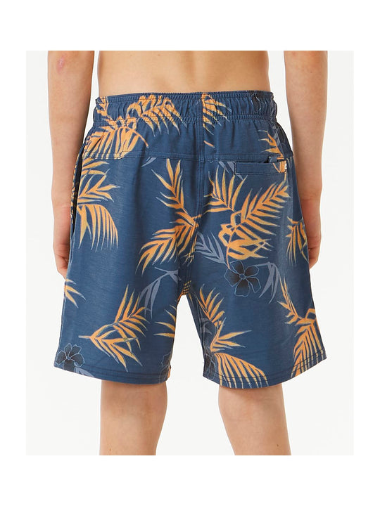 Boardshorty RIP CURL Surf Revival Floral Volley Boy granatowy - Adventure Sports

