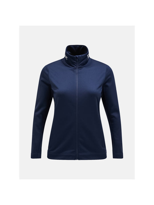 Bluza Peak Performance W Rider Tech Zip Jacket niebieski - Adventure Sports
