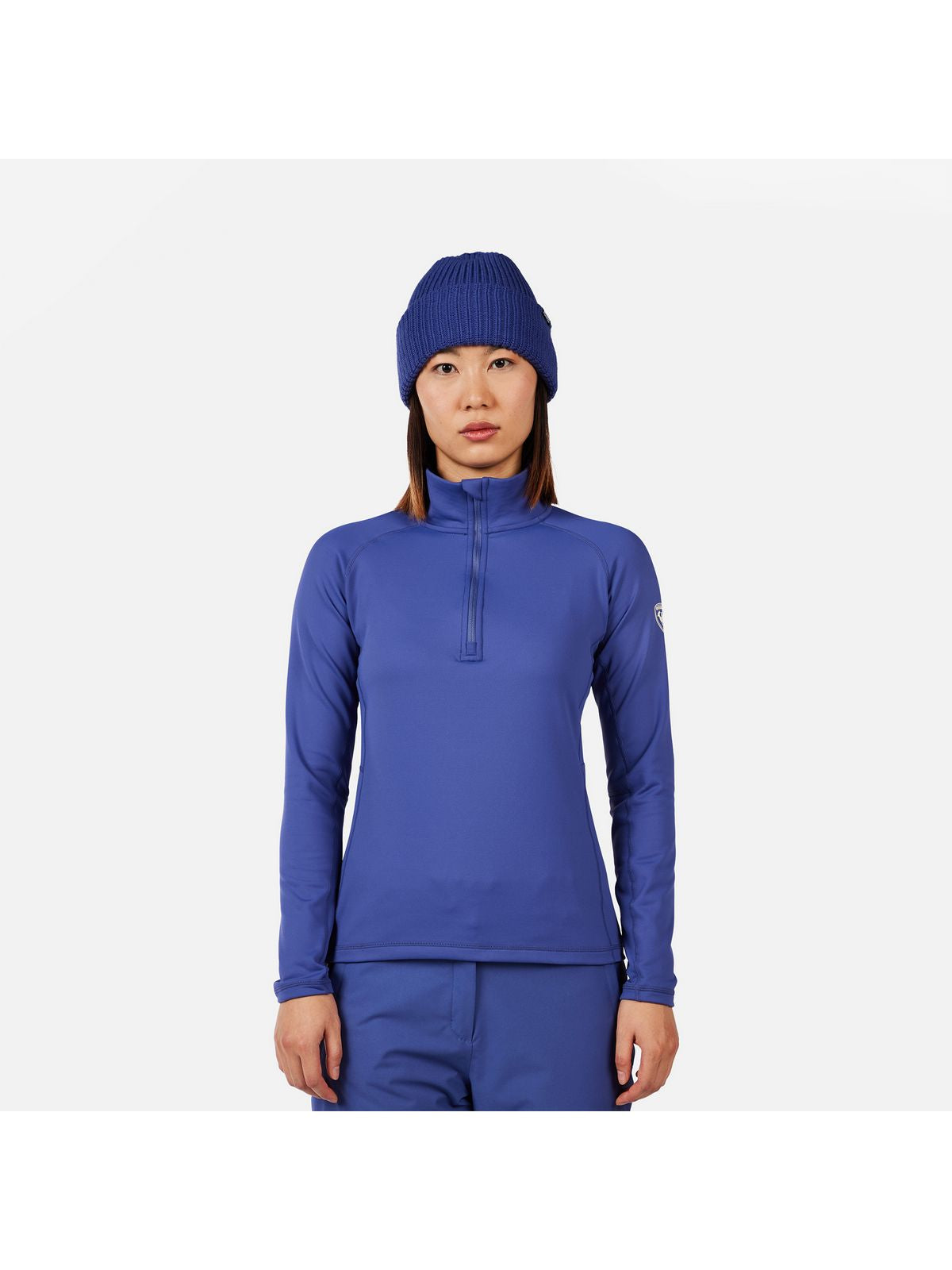 Bluza damska ROSSIGNOL W MID LAYER STRETCH HZ niebieska