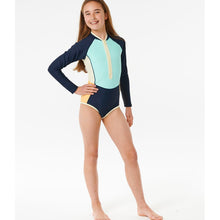 Lycra RIP CURL Block Party Ls Surfsuit Girl granatowy - Adventure Sports

