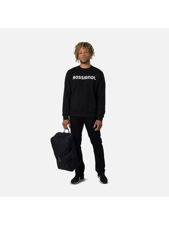 Bluza Rossignol LOGO SWEAT RN FL czarny - Adventure Sports
