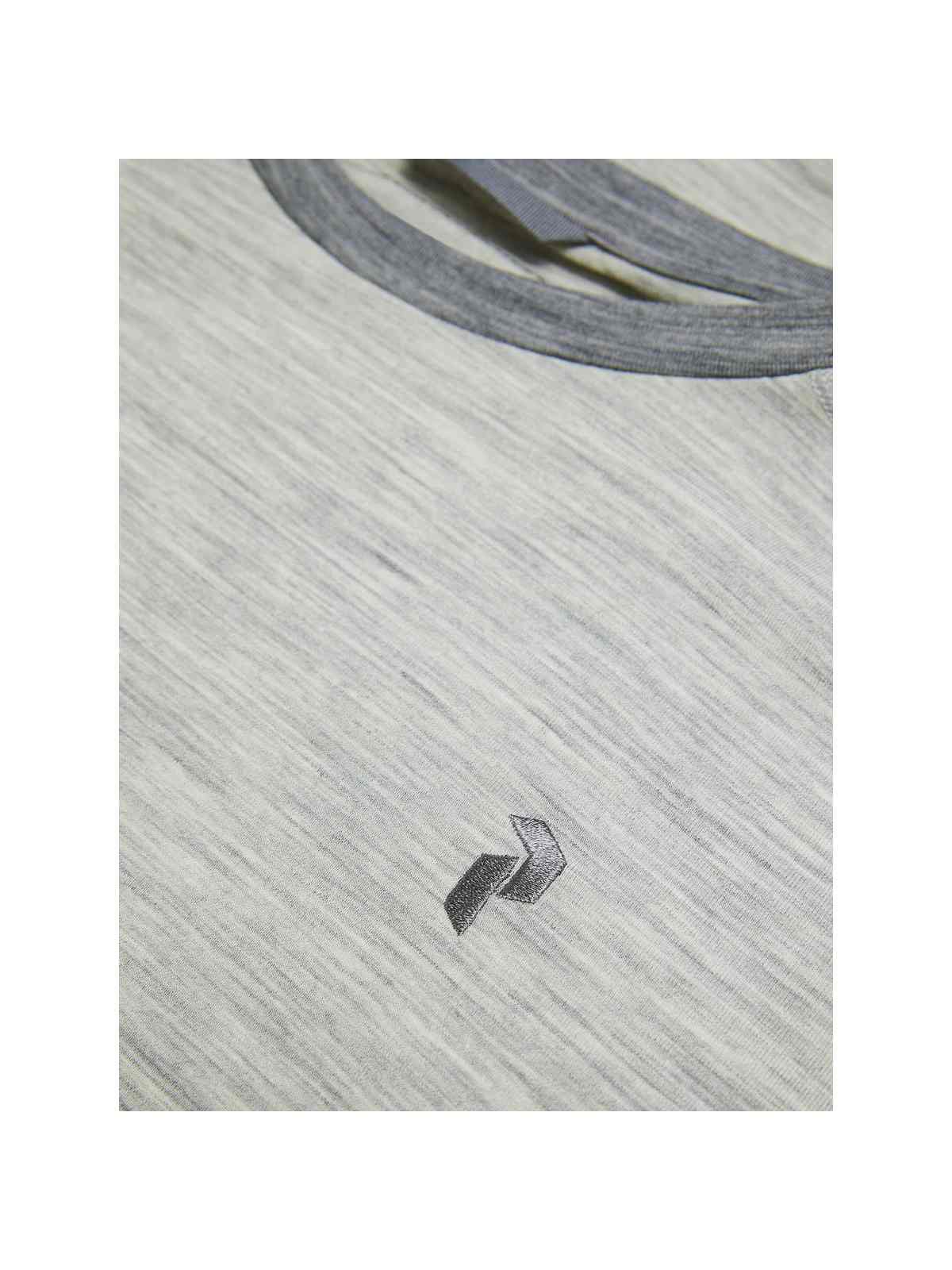 Koszulka termiczna męska PEAK PERFORMANCE Magic Crew Wool-blend Baselayer Men szara