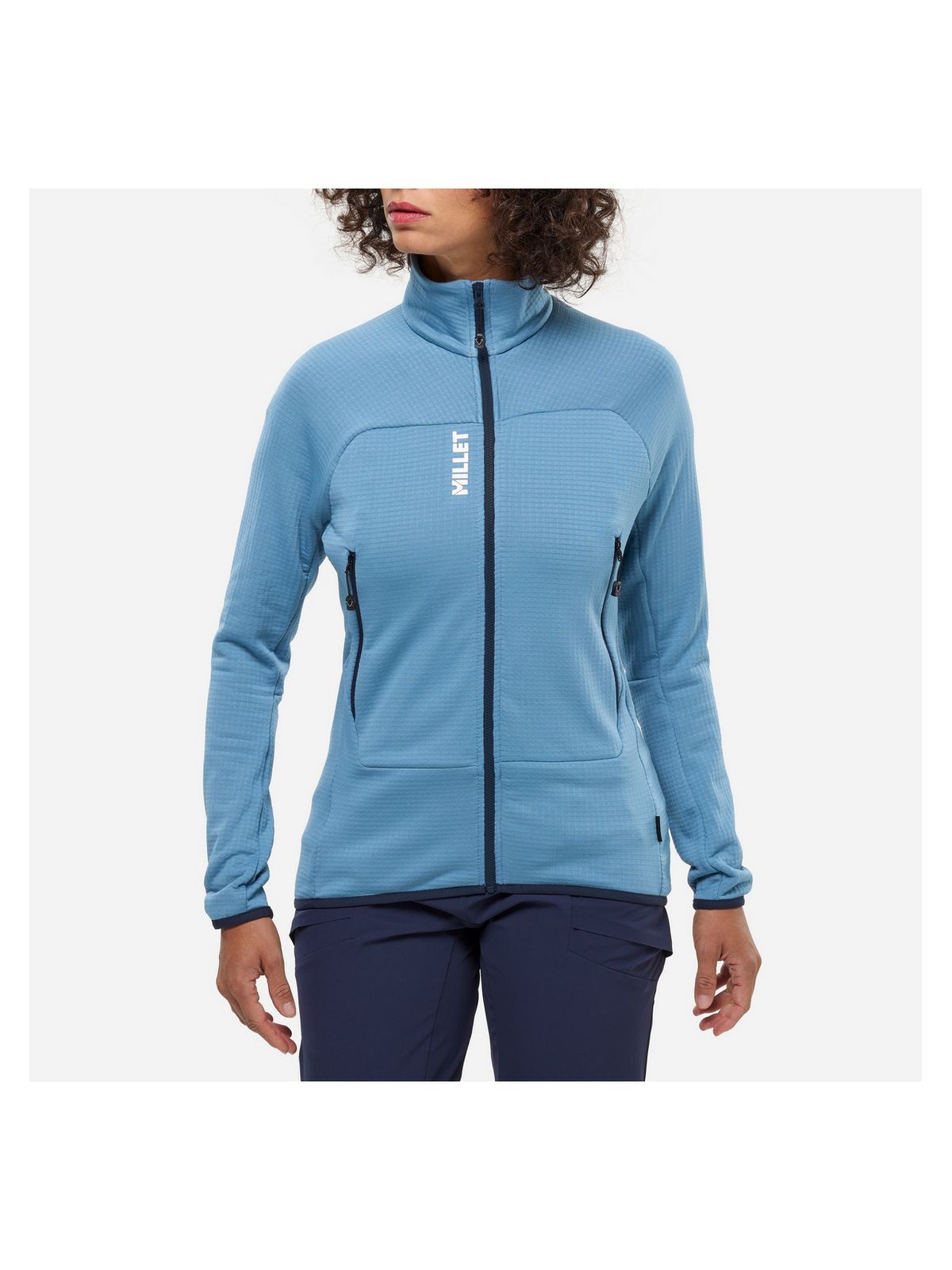 Bluza damska MILLET Fusion Grid Jkt W niebieska