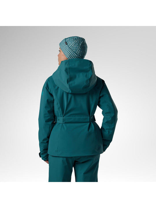 Kurtka narciarska damska ROSSIGNOL W 4Ws Blackside Insulated Jack zielona
