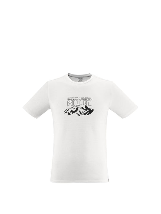 Koszulka MILLET M Millet Mountain Ts Ss biały - Adventure Sports
