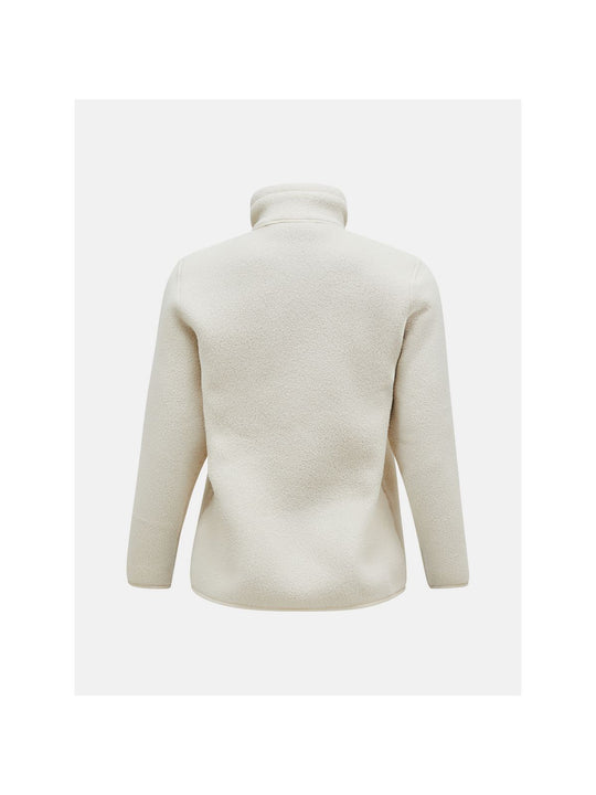 Bluza Peak Performance W Fleece Snap T beżowy - Adventure Sports
