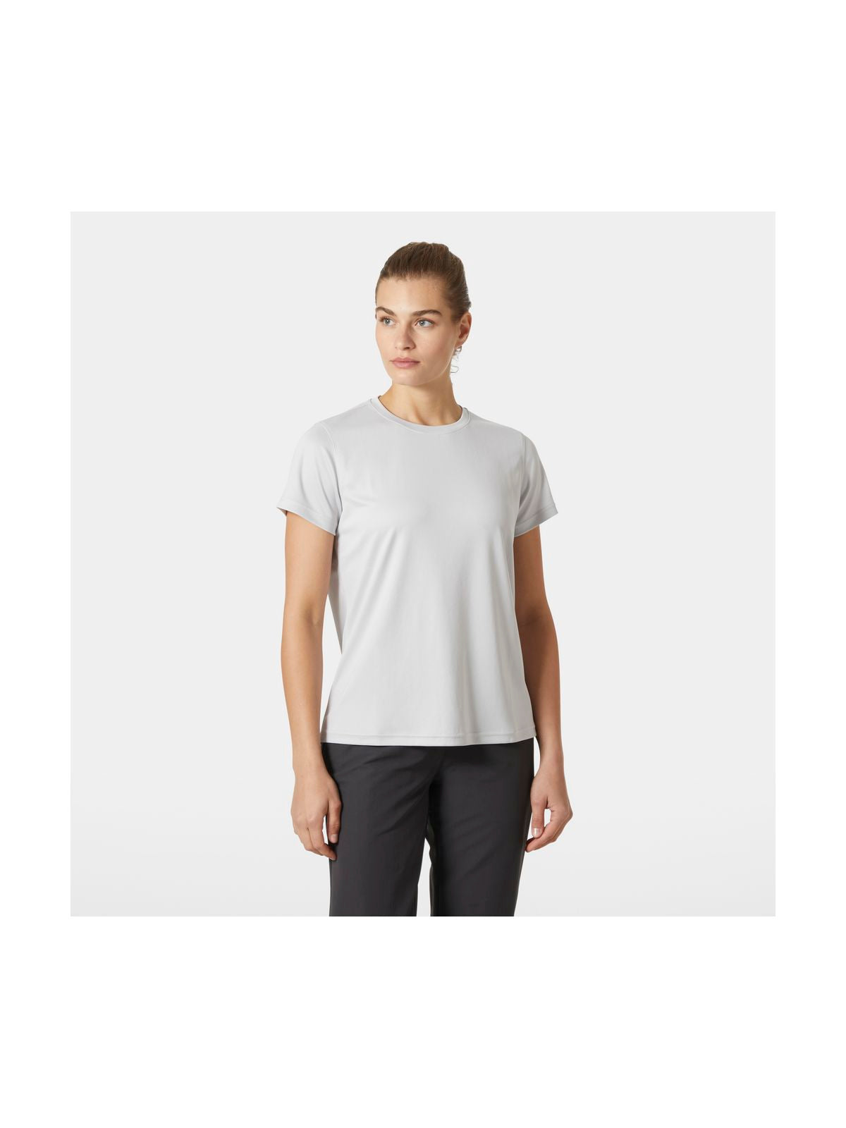 Koszulka damska HELLY HANSEN W HH TECH T-SHIRT 2.0 szara