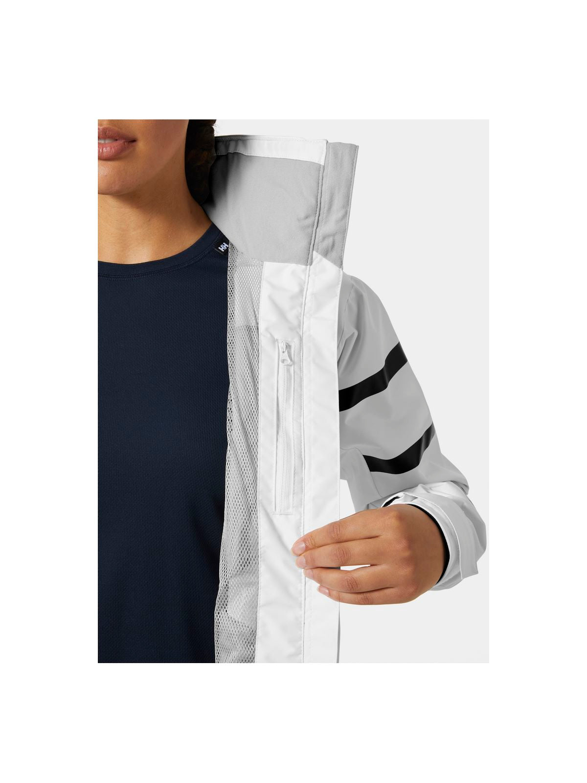Kurtka HELLY HANSEN W Salt Inshore Jacket biały - Adventure Sports