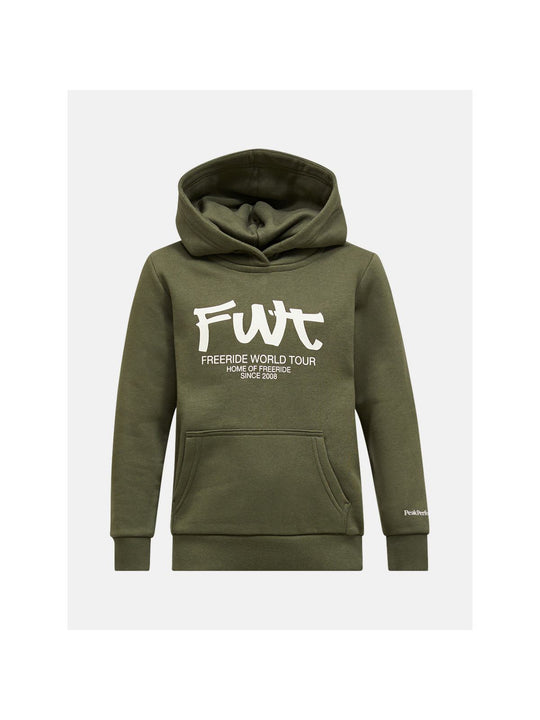 Bluza PEAK PERFORMANCE FWT Jr Hood zielony
