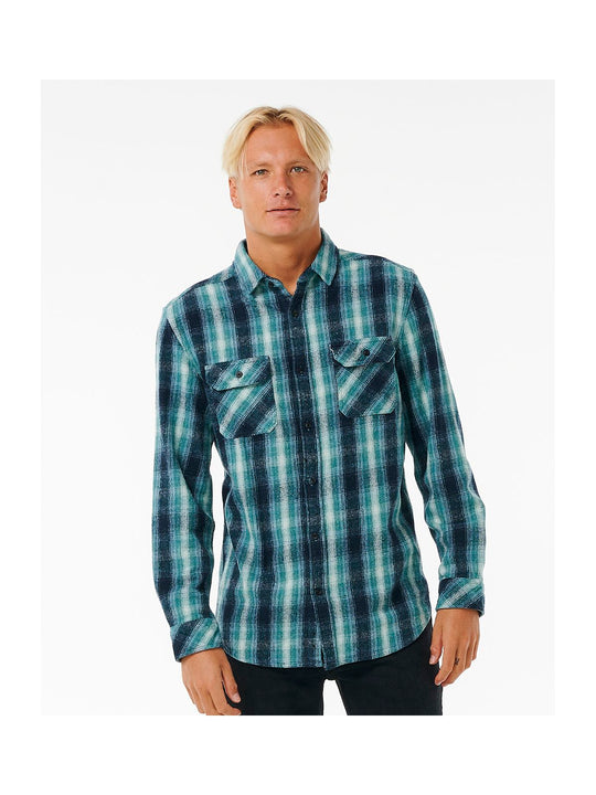 KOSZULA RIP CURL SWC FLANNEL SHIRT granatowy - M - Koszula - Adventure Sports
