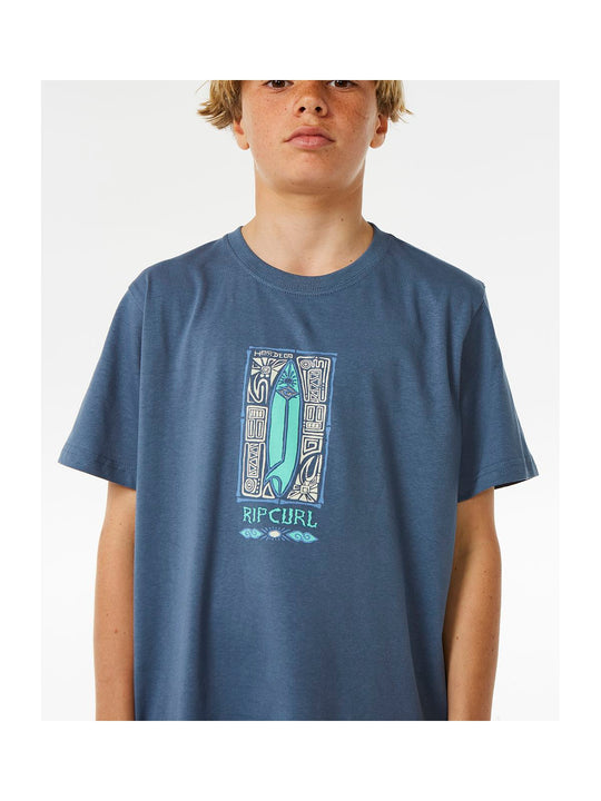 Koszulka RIP CURL Lost Islands Tee Kid granatowy - Adventure Sports
