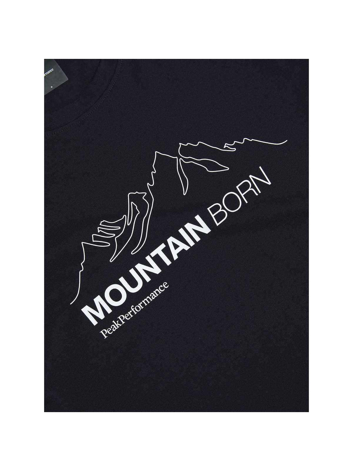 Koszulka Peak Performance M Explore Graphic Tee czarny - Adventure Sports