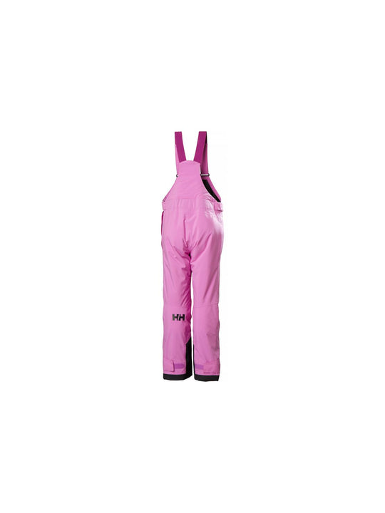 Spodnie narciarskie dziecięce HELLY HANSEN Jr Girl Stellar Bib Pant kolor różowy
