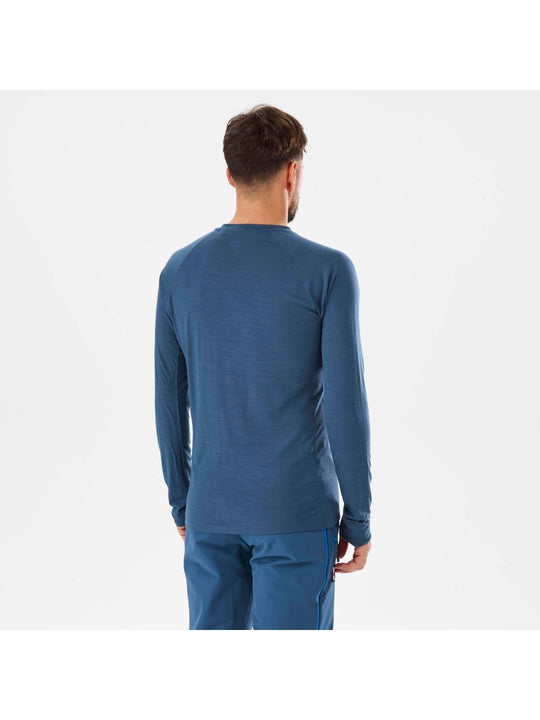 Bielizna męska MILLET M Trilogy Wool Ts Ls granatowy - Koszulka - Adventure Sports
