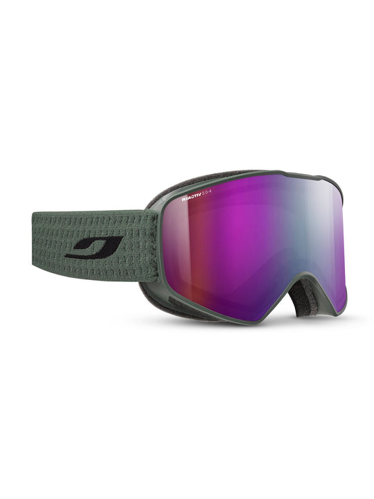 Gogle narciarskie JULBO CYCLON zielone fotochrom Cat 0-4 High Contrast
