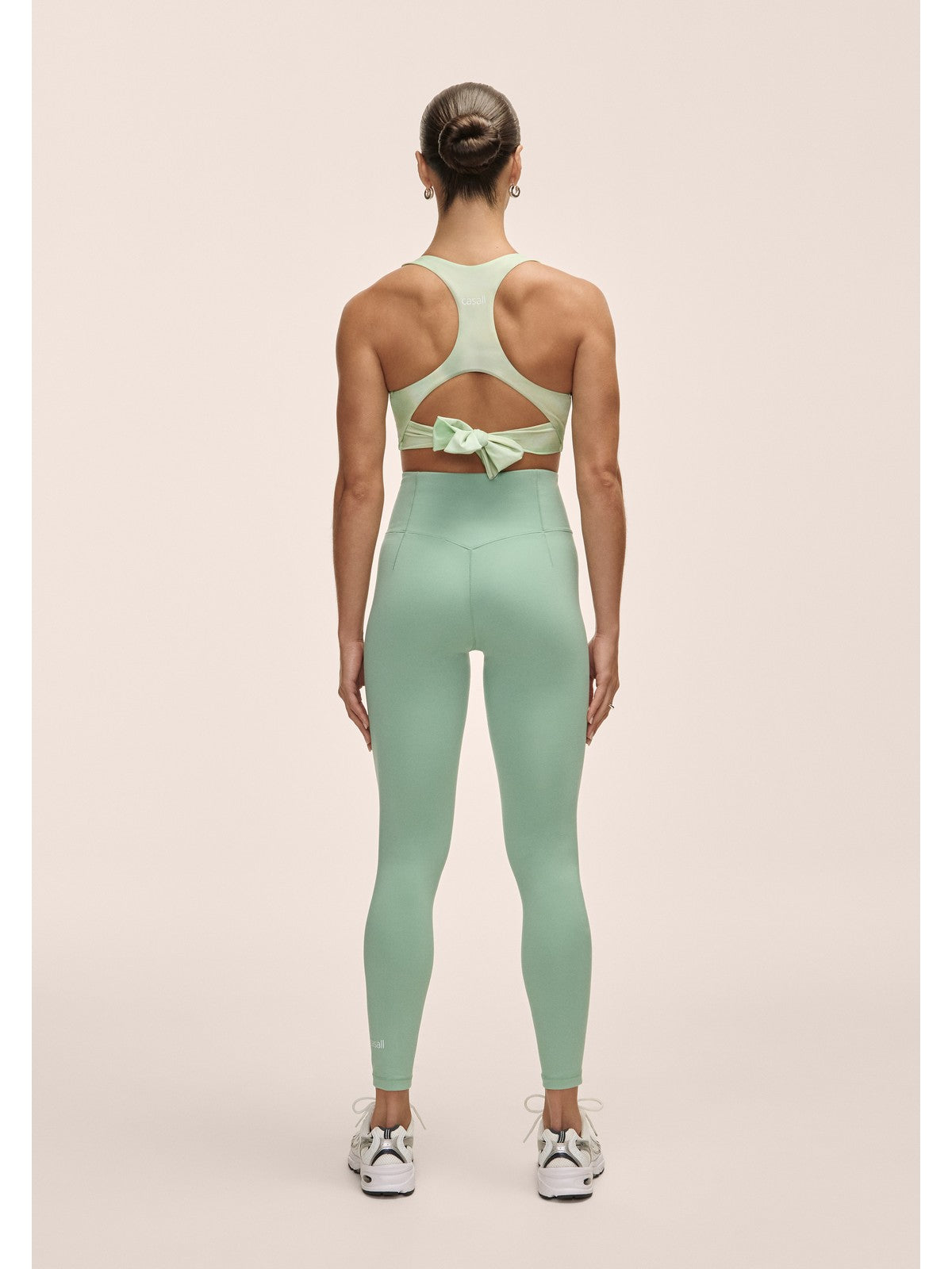 Legginsy damskie Casall Soft Touch High Waist Tights zielone - Adventure Sports