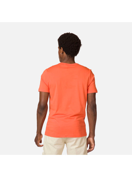 T-Shirt Rossignol Logo Plain Tee pomarańczowy - Koszulka - Adventure Sports
