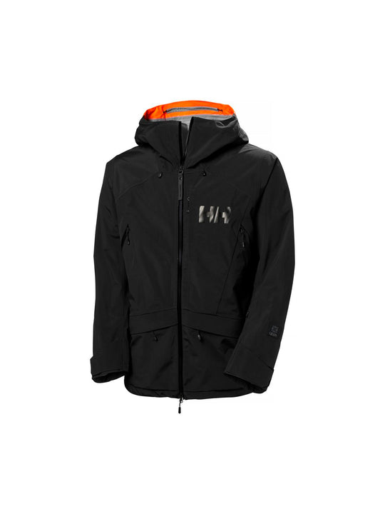 Kurtka narciarska męska HELLY HANSEN SOGN TINDEN SHELL JACKET czarna
