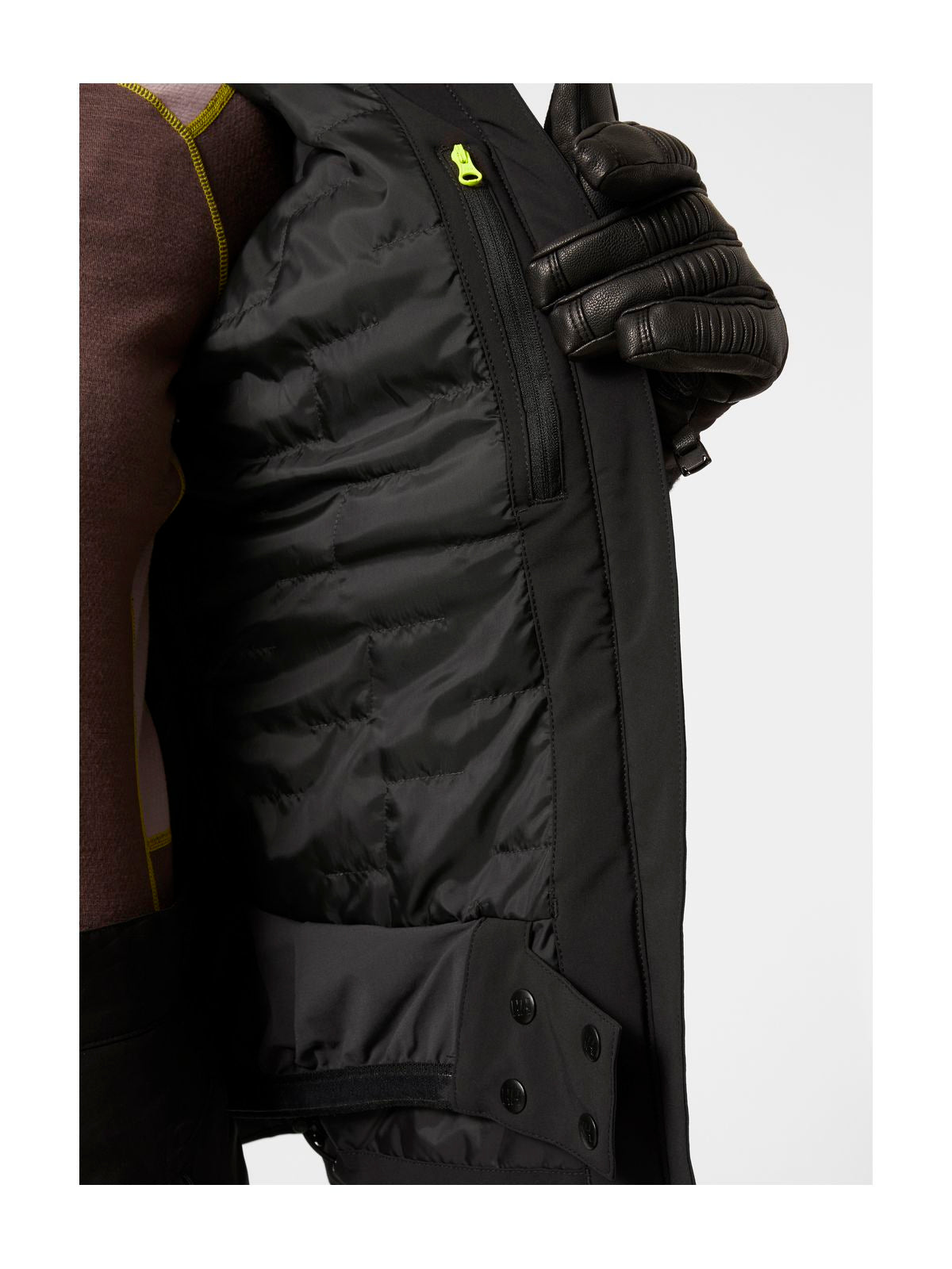 Kurtka narciarska damska HELLY HANSEN W ALPHELIA LIFALOFT JACKET czarna