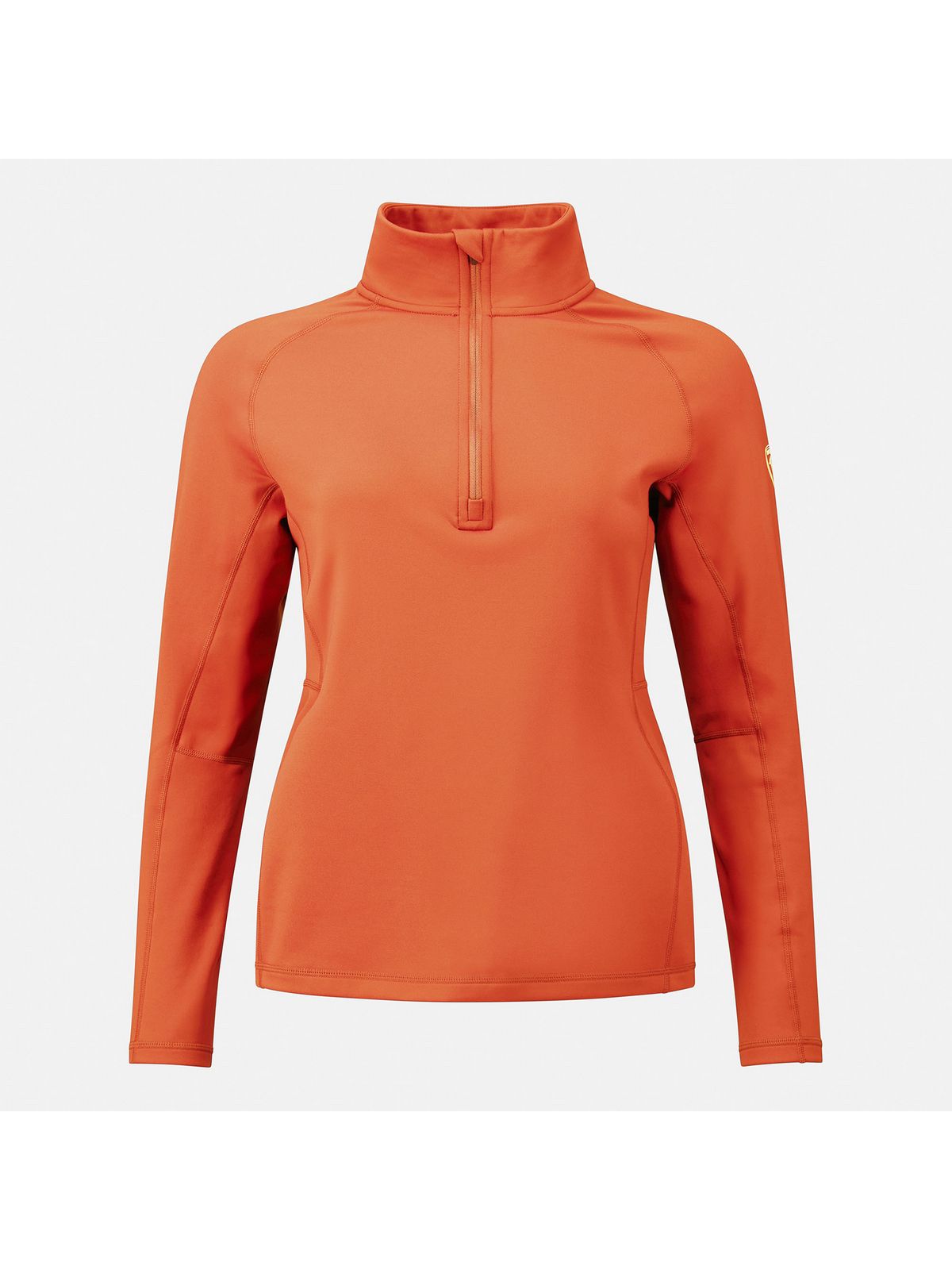 Bluza damska ROSSIGNOL W MID LAYER STRETCH HZ pomarańczowy