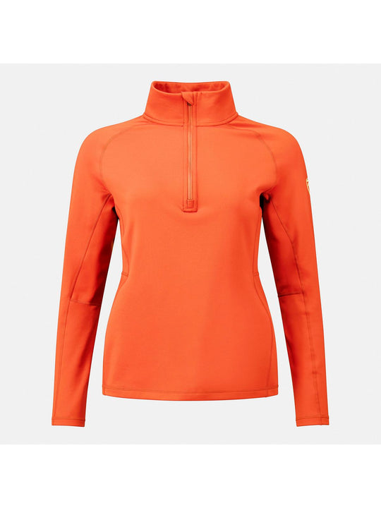 Bluza damska ROSSIGNOL W MID LAYER STRETCH HZ pomarańczowy
