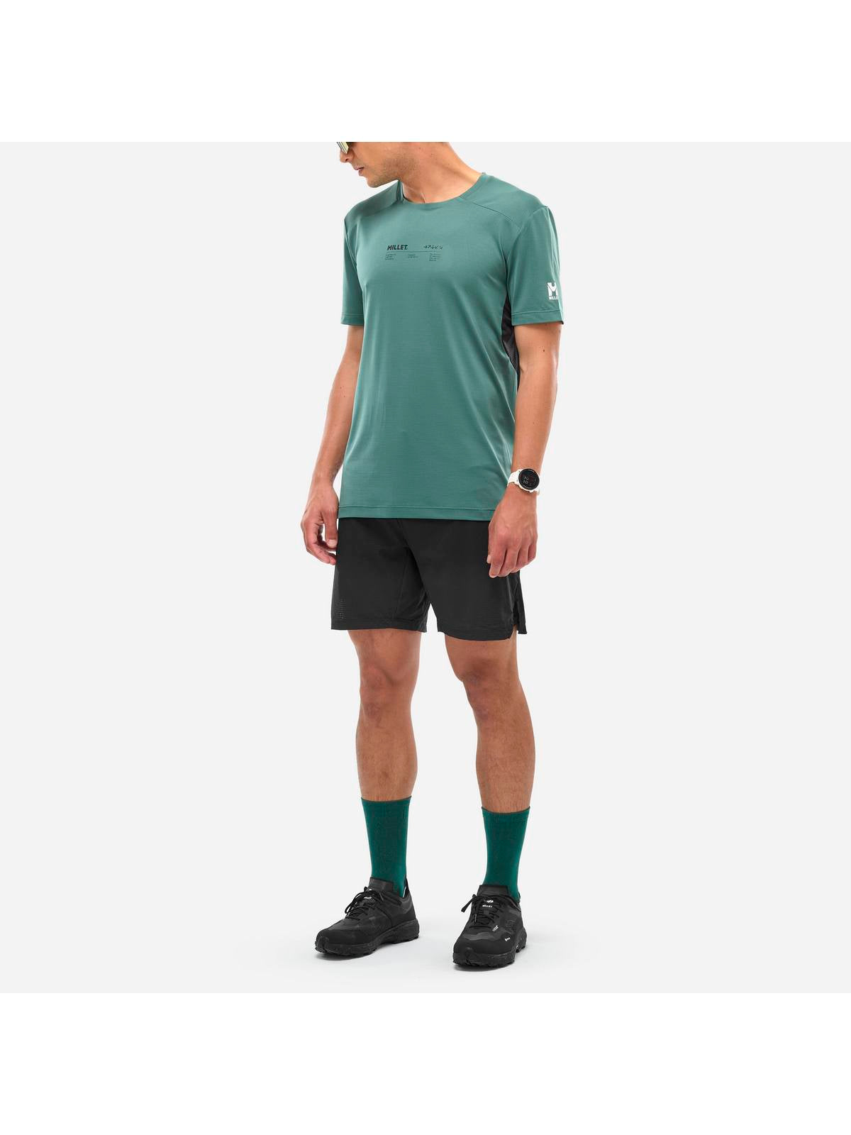 Koszulka MILLET INTENSE TS SS M zielony - Adventure Sports