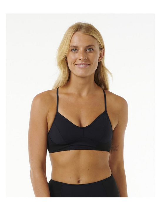 Stanik kąpielowy RIP CURL Mirage Ultimate - Top czarny
