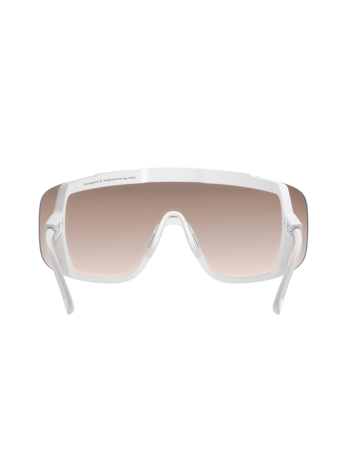 Okulary rowerowe POC Devour biały - Clarity Trail /Partly Sunny Silver cat 2
