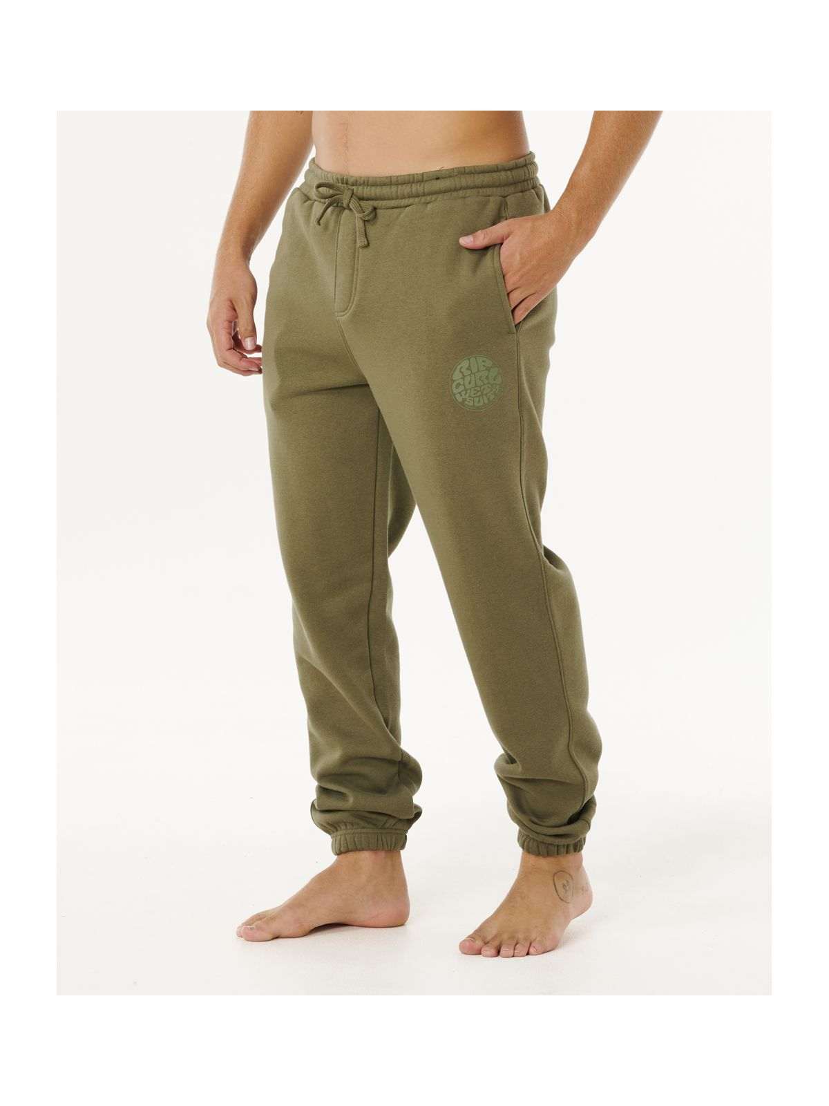 Spodnie męskie RIP CURL Icons Of Surf Trackpant zielone
