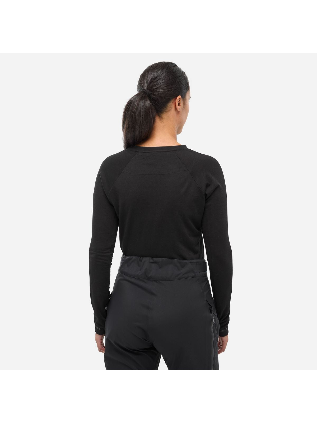 Koszulka damska MILLET Trilogy Wool Ts Ls W czarna