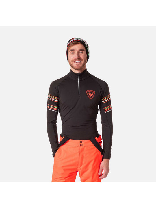 Koszulka Rossignol Classique Hero 1/2 Zip czarny - Adventure Sports
