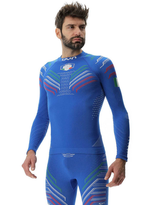 Koszulka męska UYN Natyon 3.0 Italy Uw Shirt Lg Sl.Turtle Neck
