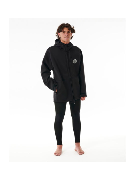 Kurtka RIP CURL Neo Jacket czarny - Adventure Sports
