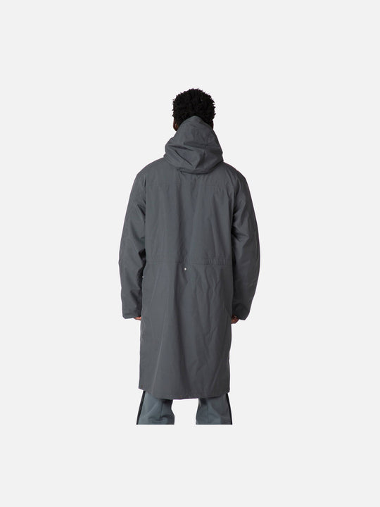 Płaszcz trenerski ROSSIGNOL Longshell Hero Adult - szary
