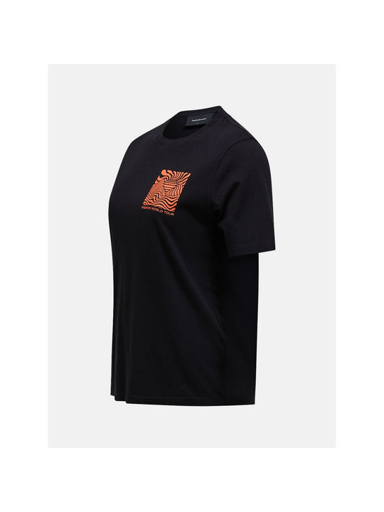 Koszulka PEAK PERFORMANCE FWT W Tee czarny
