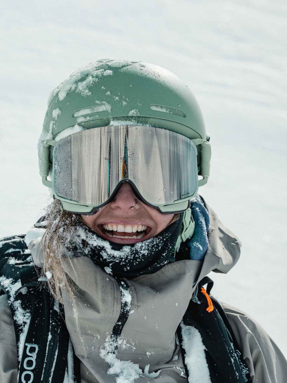 Kask narciarski POC Calyx zielony - Adventure Sports