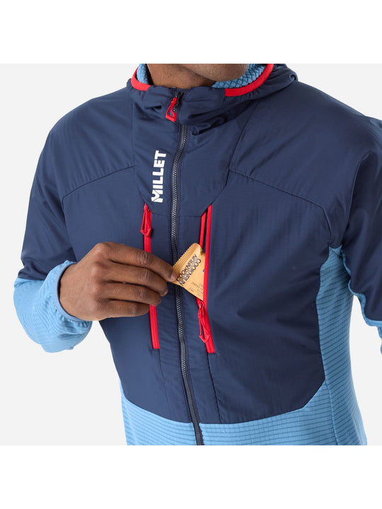 Kurtka męska MILLET Parmelan Hybrid Hoodie M niebieska
