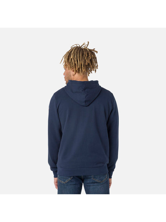 Bluza Rossignol LOGO SWEAT FZ HOOD FL granatowy - Adventure Sports
