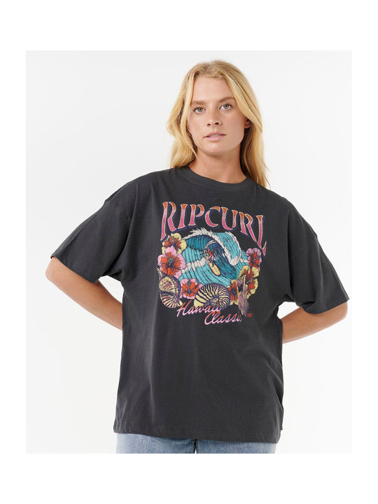 Koszulka RIP CURL HAWAII CLASSIC HERITAGE TEE czarna
