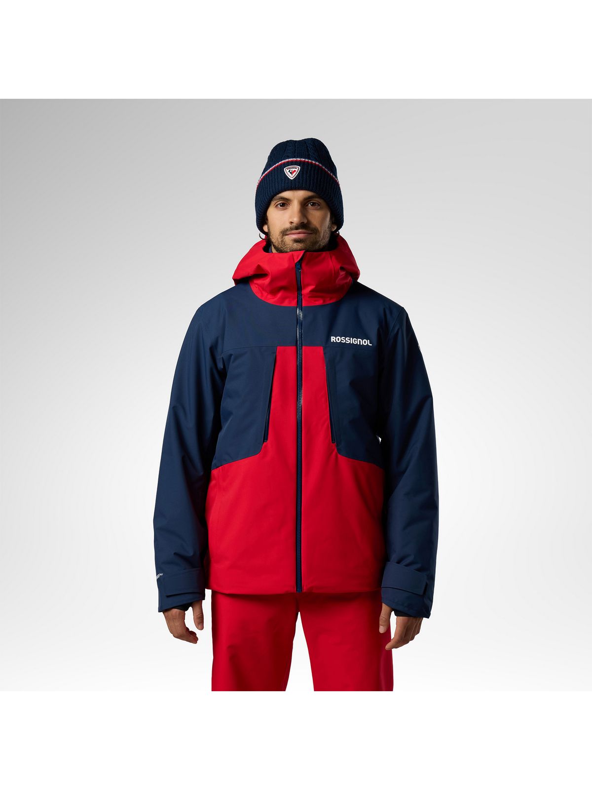 Kurtka narciarska męska ROSSIGNOL M Velika Insulated Ski Jacket czerwona