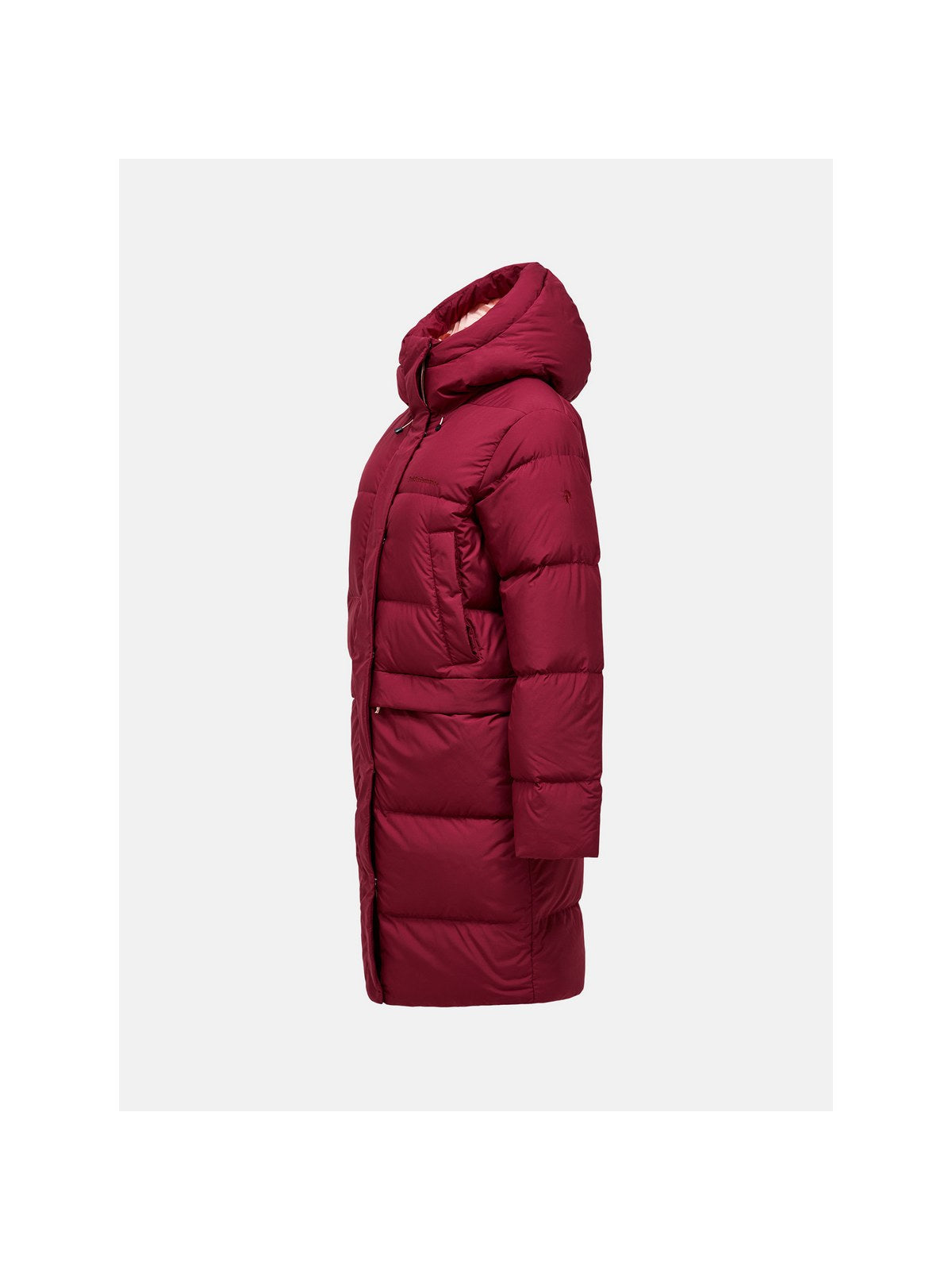 Kurtka PEAK PERFORMANCE W Quiver Down Parka bordowy