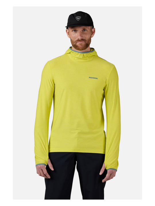Bluza męska ROSSIGNOL Westweg Sun Hoodie zielona - Adventure Sports
