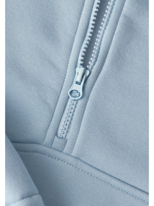 Bluza damska CASALL Easy Half Zip Sweater kolor niebieski
