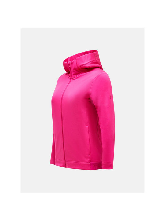 Bluza Peak Performance W Rider Tech Zip Hood fioletowy - Adventure Sports
