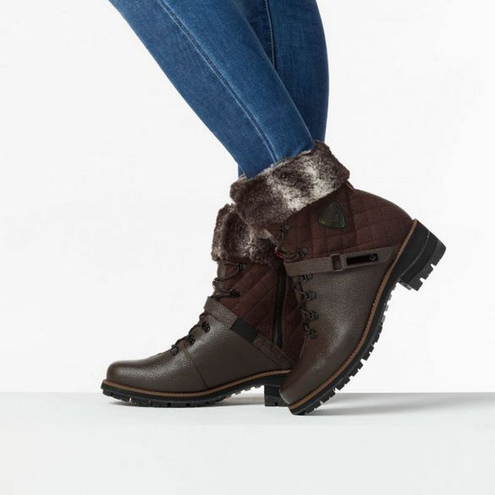 Buty zimowe damskie ROSSIGNOL 1907 MEG LTD brązowe - sportowe - Adventure Sports
